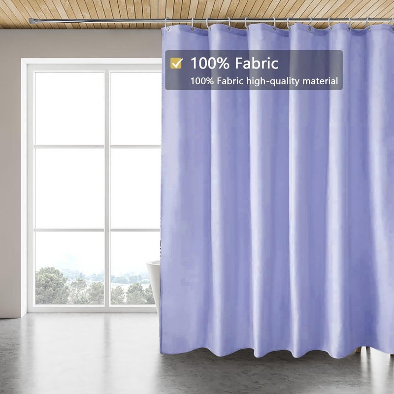 LLSCL Fabric Shower Curtain Liner with Magnets, Waterproof Hotel Quality, 72 x 72 Machine Washable - Image 5